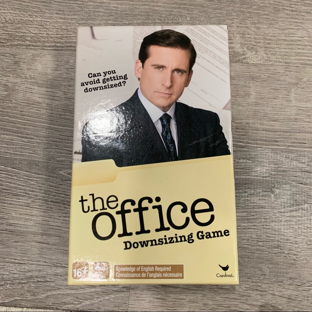 The Office Downsizing Board Game (2019) Dunder Mifflin Fun Family Card Game -New